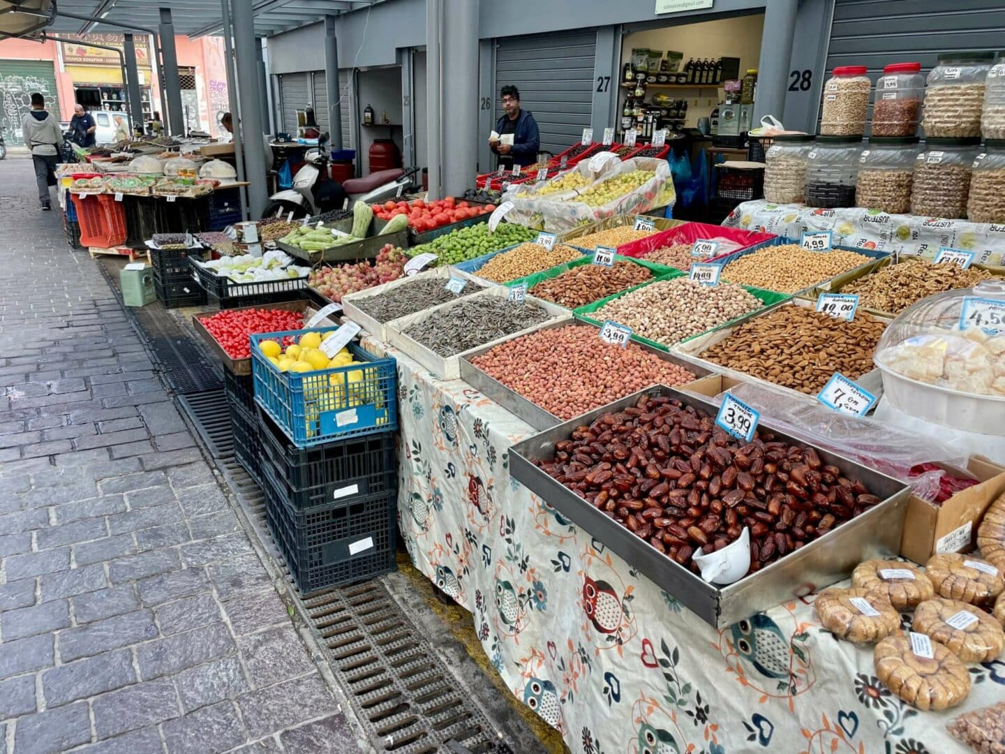 Athen Markt-Früchte